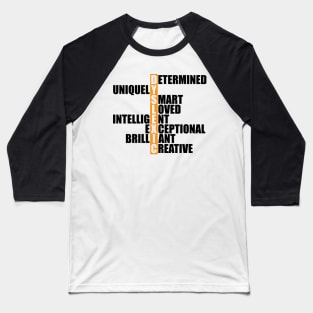 Dyslexia  - Dyslexic Acronym Baseball T-Shirt